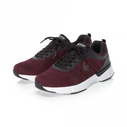 Pánské tenisky RIEKER B9800-36 vínové
