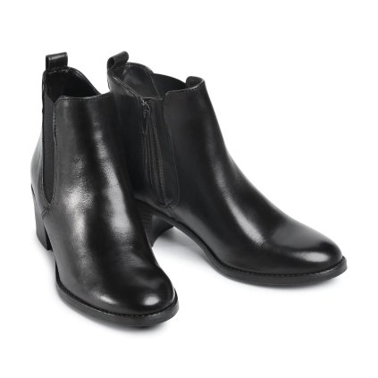 Dámské polokozačky TAMARIS 1-25043-25 černé