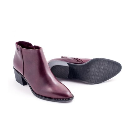 Dámské kotníkové boty TAMARIS 1-25314-21 549 bordó