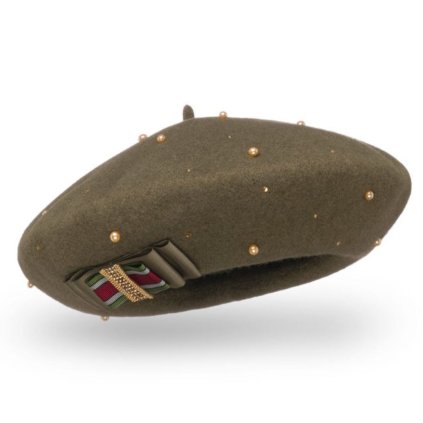 Dámský baret W-0106/671 khaki
