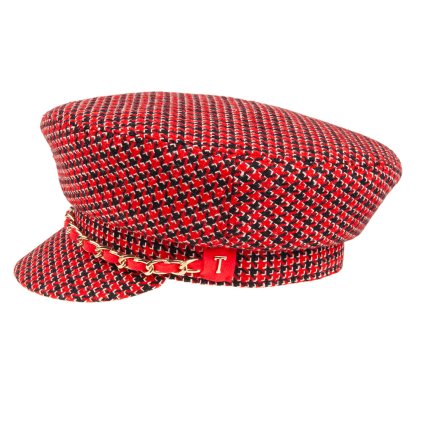 Kapitánka TONAK Girl Captain Cap Billie 050/19-C31/0105 červená