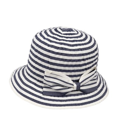 Dámský letní klobouk - modrý proužek Ba-30235465-212