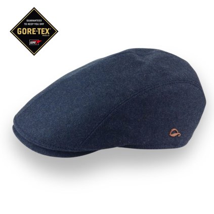 vGORE-TEX Pánská zimní bekovka s klapkami na uši tmavě modrý melange GT-Jackson 2705194-50