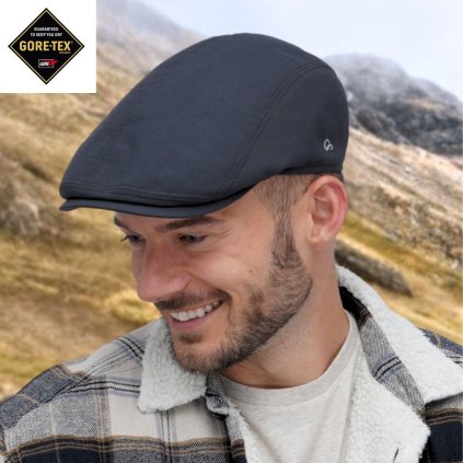 GORE-TEX  funkční sportovní bekovka Jackson-G/670 černá. Pánská černá bekovka