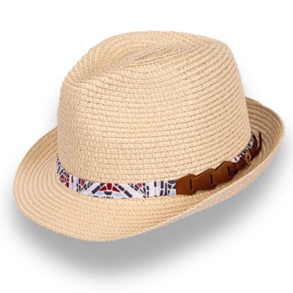 Letní slaměný klobouk Trilby Ba-35359020-611