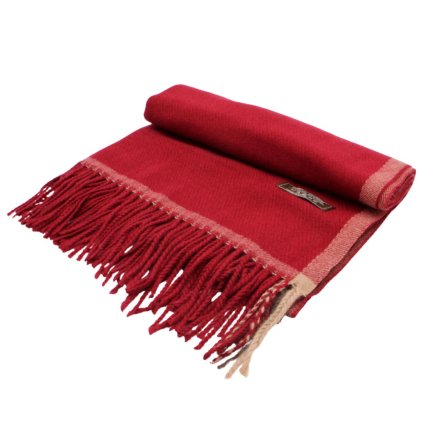 Dámská zimní vínová šála Cashmere Sensation – měkká šála s kašmírovým omakem P-72617-RF