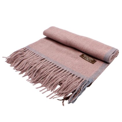 Dámská zimní starorůžová šála Cashmere Sensation 68x200 cm  P-72617-RB