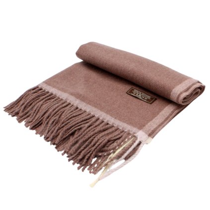Dámská zimní šála- taupe Cashmere Sensation 68x200 cm P-72617-TP