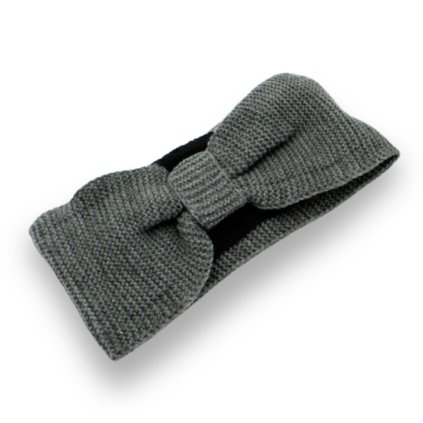 Pletená dámská čelenka s flísovou podšívkou - barevné varianty P-11229