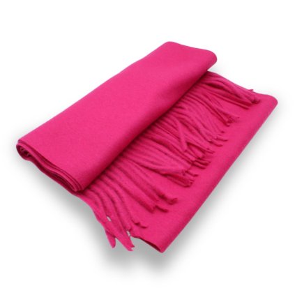Šála s ovčí vlnou Cashmere Sensation 35x200cm - růřová - extra jemná P-72650-F