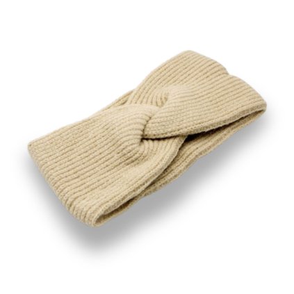 Dámská zimní pletená čelenka - pružná, hřejivá - barevné varianty P-19010