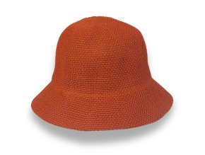 Krumlovanka - Letní dámský klobouk Crochet Cloche nemačkavý - barevné varianty P-12922