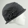 Vlněný dámský klobouk (BAREVNÉ VARIANTY antracit)