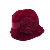 Dámský plstěný klobouk TONAK 53014/15 červená Q1140