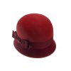 Dámský plstěný klobouk TONAK 53332/17 cihlově červený Q 1016