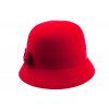 5329517 Q1109 2 damsky plsteny klobouk cerveny