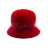 5329517 Q1140 3 damsky plsteny klobouk cerveny