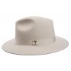 Plstěný klobouk TONAK Fedora Esprite Vertical 12774/18 béžový Q 7037