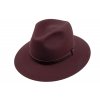 Plstěný klobouk TONAK Fedora Woodron Triple 12543/17 hnědý Q6051