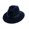 Plstěný klobouk TONAK Fedora Uomo Motivo 12767/18 tmavě modrý Q3333
