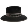 Plstěný klobouk TONAK Fedora Essence Éclat 53530/18 černý Q 9040