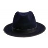 Plstěný klobouk TONAK Fedora Uomo Profilo 12791/18 tmavě modrý Q 3333