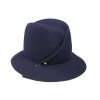 Plstěný klobouk TONAK Fedora Latrán Mini 53135/16 tmavě modrý Q 3050