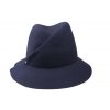 Plstěný klobouk TONAK Fedora Latrán Mini 53135/16 tmavě modrý Q 3050