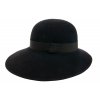 Plstěný klobouk TONAK 53407/17 černý Q 9030