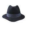 Pánský plstěný klobouk TONAK Fedora Hückel 12242/16 černý Q 9030