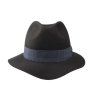 Pánský plstěný klobouk TONAK Fedora Hückel 12242/16 tmavě hnědý Q6062