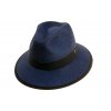 Plstěný klobouk TONAK Fedora Essence Sky 53532/18 modrý  Q 3104