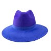 Plstěný klobouk TONAK Fedora Duo  52645/14 modrý  Q 3125