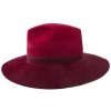 Plstěný klobouk TONAK Fedora Duo  52645/14 bordový Q 1114