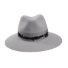 Plstěný klobouk TONAK Fedora Essence 53517/18 šedý Q8005