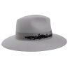 Plstěný klobouk TONAK Fedora Essence 53517/18 šedý Q8005