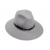 Plstěný klobouk TONAK Fedora Essence 53517/18 šedý Q8005