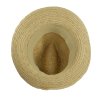 Letní klobouk Fiebig Trilby z rafie 16598 natural