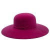 Luxusní plstěný klobouk TONAK 53018/16 fialový Q 2077