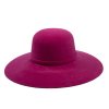 Luxusní plstěný klobouk TONAK 53018/16 fialový Q 2077