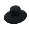 Plstěný klobouk TONAK Brim Hat Flor 53358/17 černý Q9030