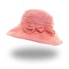 Dámský letní klobouk Krumlovanka 427003 korálově červený