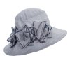 Dámský letní klobouk Krumlovanka  403259 světle šedý