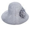 Dámský letní klobouk Krumlovanka  403259 světle šedý