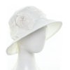 Dámský letní klobouk Krumlovanka 381081 bílý