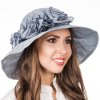 Dámský letní klobouk Krumlovanka 403260 světle modrý