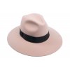 Plstěný klobouk TONAK Fedora Romance 53596/19 růžový Q 1257