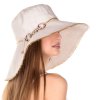 Letní dámský klobouk Krumlovanka 434995 béžový