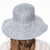 Dámský letní klobouk Krumlvanka 403591 světle modrý