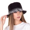 Dámský letní klobouk Krumlovanka 435355 černo bílý